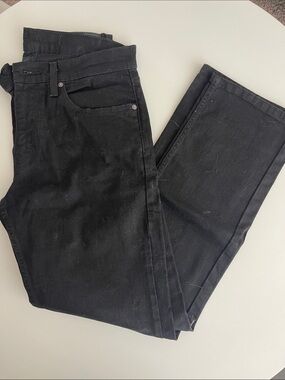 Men's Black Levi’s Straight-Leg Jeans